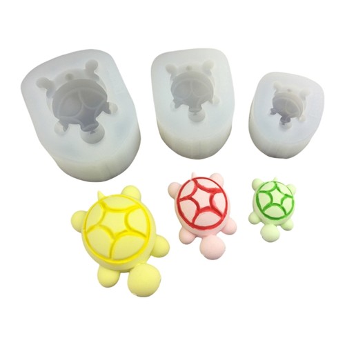 Turtles sturdy silicone mold - turtles,