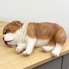 Ornament Living Room British Bulldog Collectable English Dog Figure Statue Gift