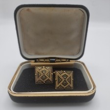 Vintage Square Gold Tone