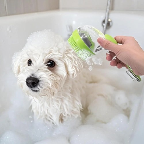 Dog bath brush pet - pet,