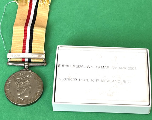 Genuine iraq medal mar to - medal,