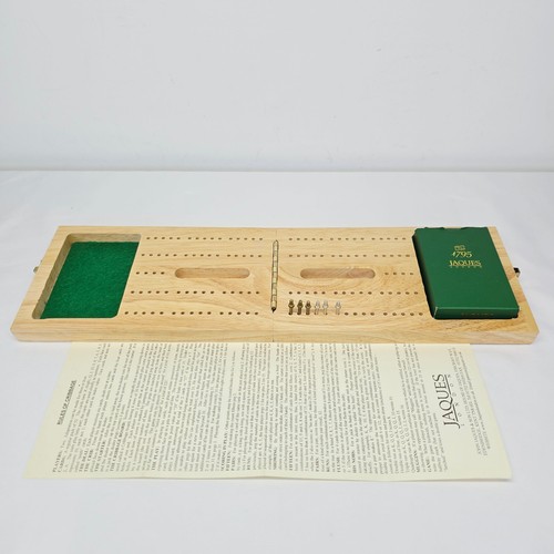Wooden folding cribbage board - folding,