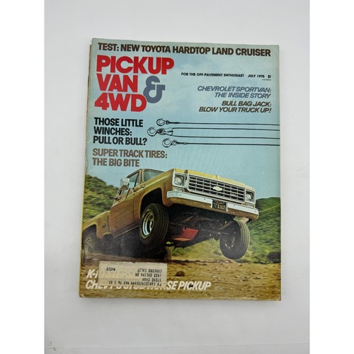 Vintage pickup van 4wd - vintage,