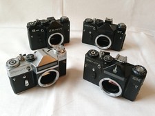 4x Zenit Camera Bodies Joblot