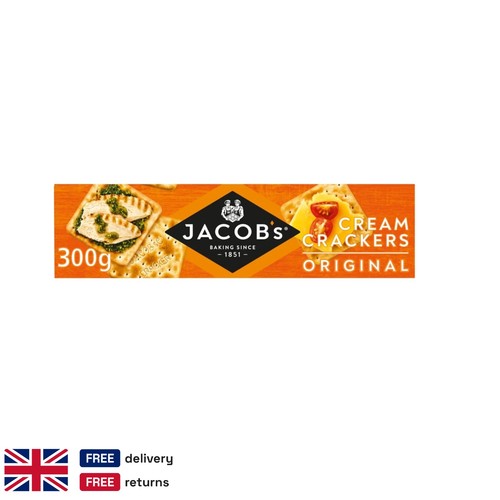 Jacobs cream crackers 300g - crackers,