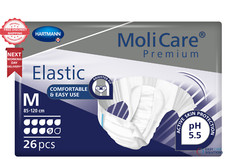 MoliCare Premium Elastic 9 Drops - Medium- 1 Pack of 26