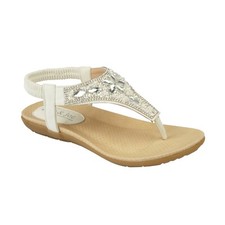 Ladies Flat Low Wedge Sandals