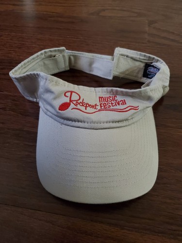 Rockport music festival visor - rockport,