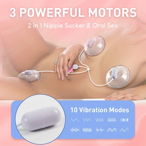 Breast stimulator pump sucking - breast,