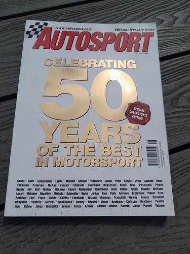 Autosport celebrating years - celebrating, 50