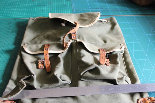 Vintage relum canvas backpack - vintage,