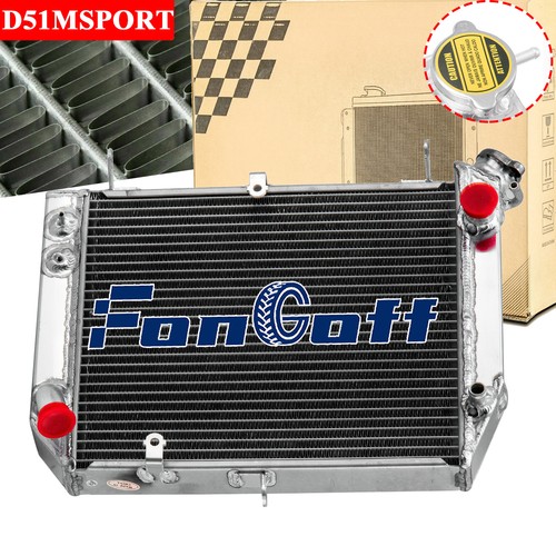 Row aluminum radiator - 2, for