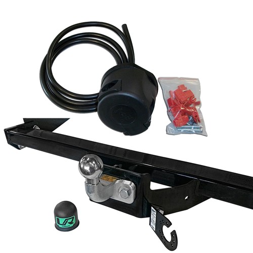 Fixed flanged towbar 7 pin - towbar,