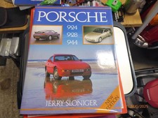 PORSCHE 924, 928, 944 MODEL BOOK BY JERRY SLONIGER