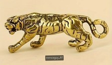 A Vintage Brass Tiger