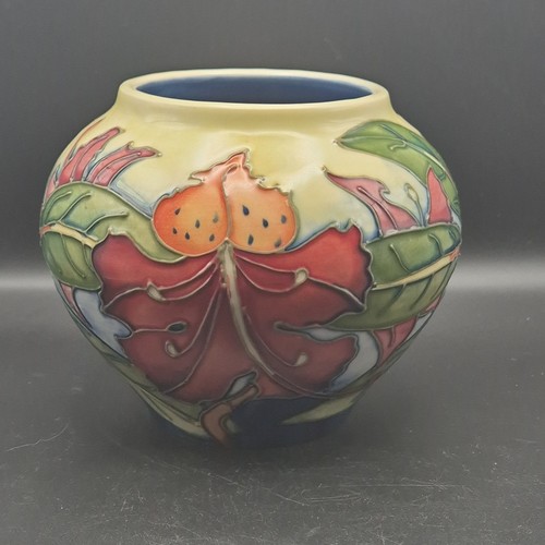 Moorcroft simeon pattern vase - moorcroft,