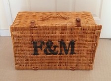 F&M Wicker Basket Picnic
