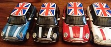 BARGAIN ! Set of 4 Mini Coopers. BRAND NEW. MINT CONDITION