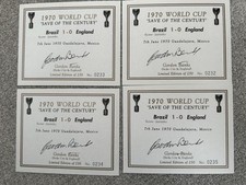 1970 World Cup Signed Gordon