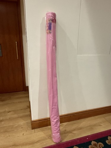 New pink silky satin - pink, 45