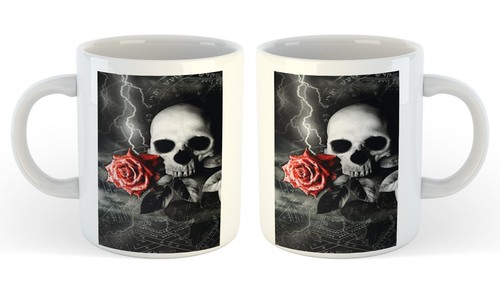 11oz ceramic mug - mug-, rose