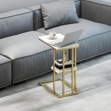 C-Shaped Narrow Side Table