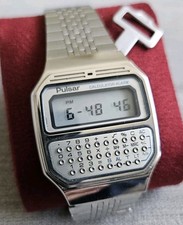 Vintage Seiko PULSAR  Calculator Y739 5019 watch  pristine 