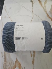 Ikea Humlemott Blue Blanket