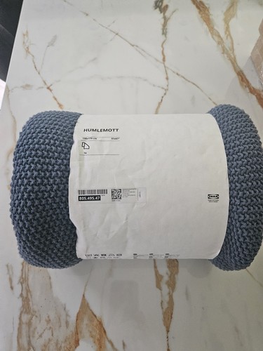 Ikea humlemott blue - humlemott, blanket