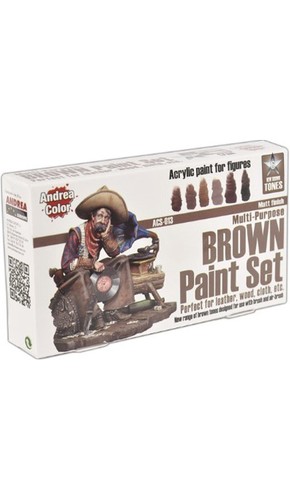 Andrea miniatures brown easy - miniatures,