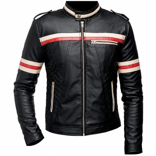 Mens black genuine lambskin - mens,