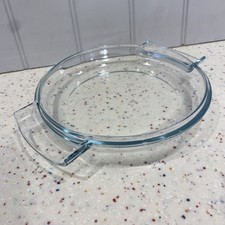 Vintage Pyrex Corning 9 Inch Casserole Dish Lid Only 457 Clear Glass