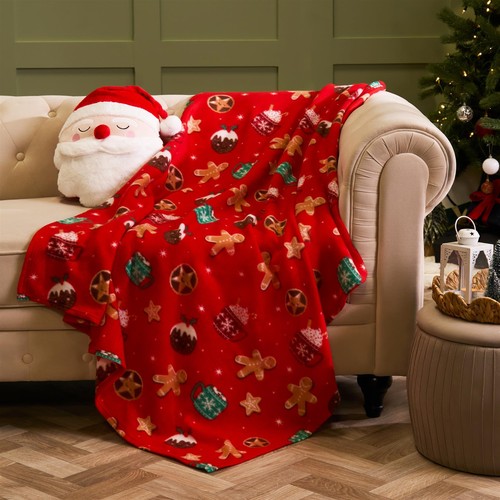 Ohs christmas throw soft polar - ohs,