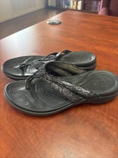 CROCS Women's Black Sparkle