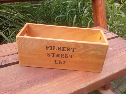 Leicester football rustic