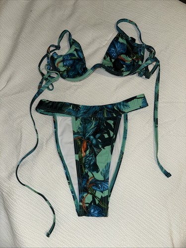 Tropical bikini set - bikini,