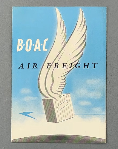 Boac air freight vintage - air,
