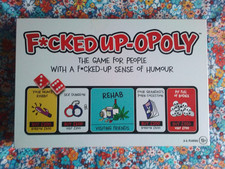 F*ckedup-opoly Monopoly Game - Adult 18+ - Menkind