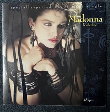 MADONNA BORDERLINE/LUCKY STAR ORIGINAL 12 INCH VINYL RARE CANADIAN PRESS EX