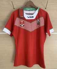 2019 Wales Rugby League Shirt - Slim Fit - Large - Red - #11 - BNWT / New