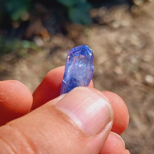 Tanzanite crystal finished - crystal,