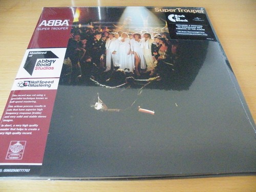 Abba super trouper lp - super, half