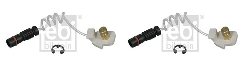 Front left and right warning - front,