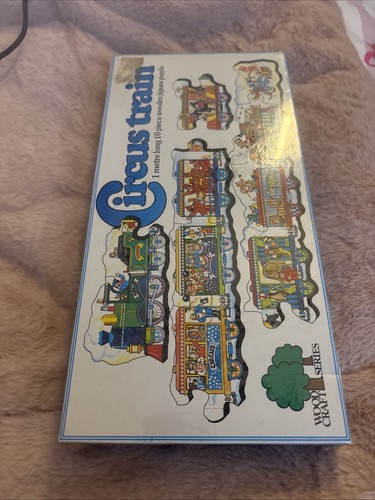 Vintage 1979 wooden - wooden, circus