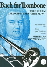 Bach for trombone - bach, clef