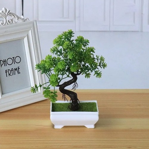 Artificial bonsai plant potted - bonsai,