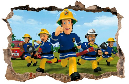 Fireman sam hole the wall - in,
