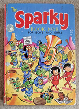 Sparky Book for Boys & Girls  1968  VG  Moonsters Klanky Pansy Potter++  annual