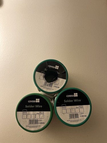 Pack center lead free solder - center,