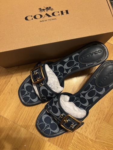 Coach navy blue - blue, denim
